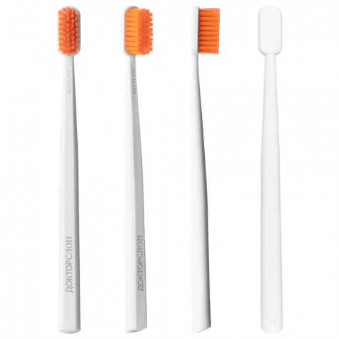 Набор зубных щеток Revyline & Доктор Слон SM6000 DUO Blue + White