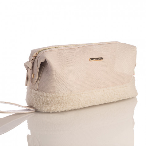 Косметичка дорожная Revyline, светло-бежевая