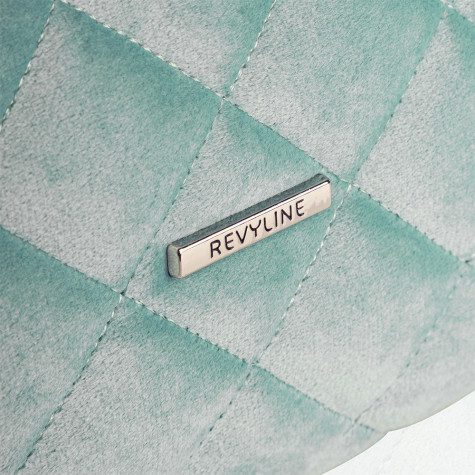 Косметичка дорожная вельветовая Revyline, голубая