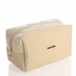 Косметичка дорожная вельветовая Revyline, бежевая