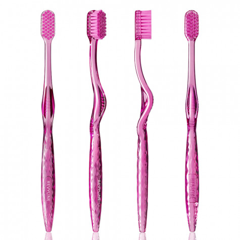 Набор зубных щеток Revyline S8000 Duo Crystal Pink Sapphire, Amethys